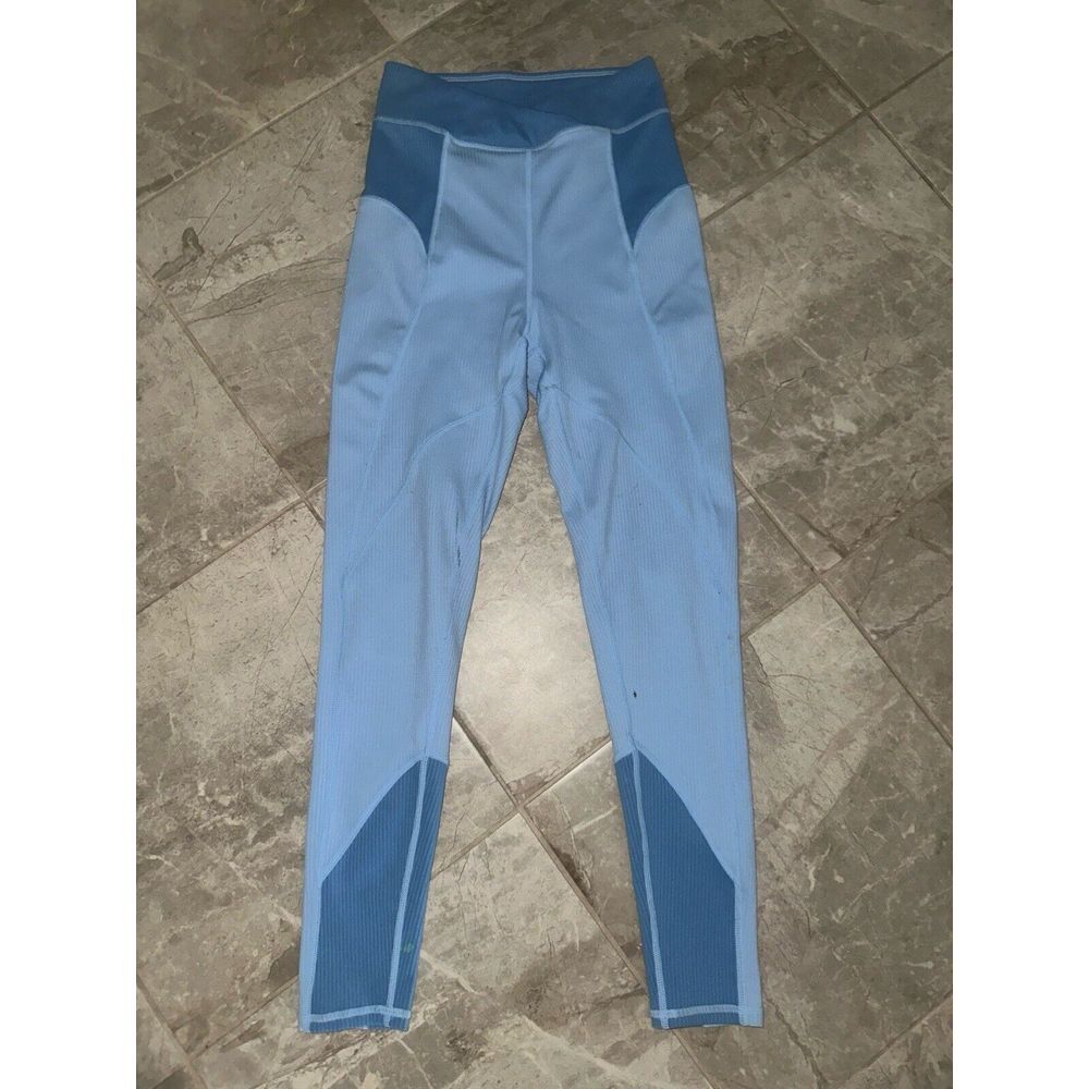 For Love & Lemons Ella athletic pants blue sz XS high rise See Pics Minor Stains